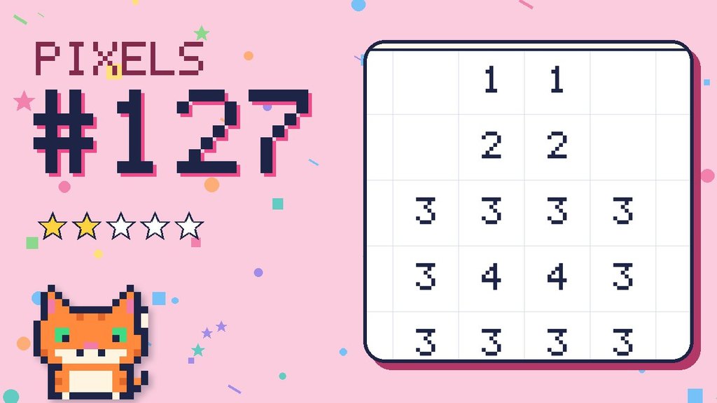 Pixel Puzzle 127 card