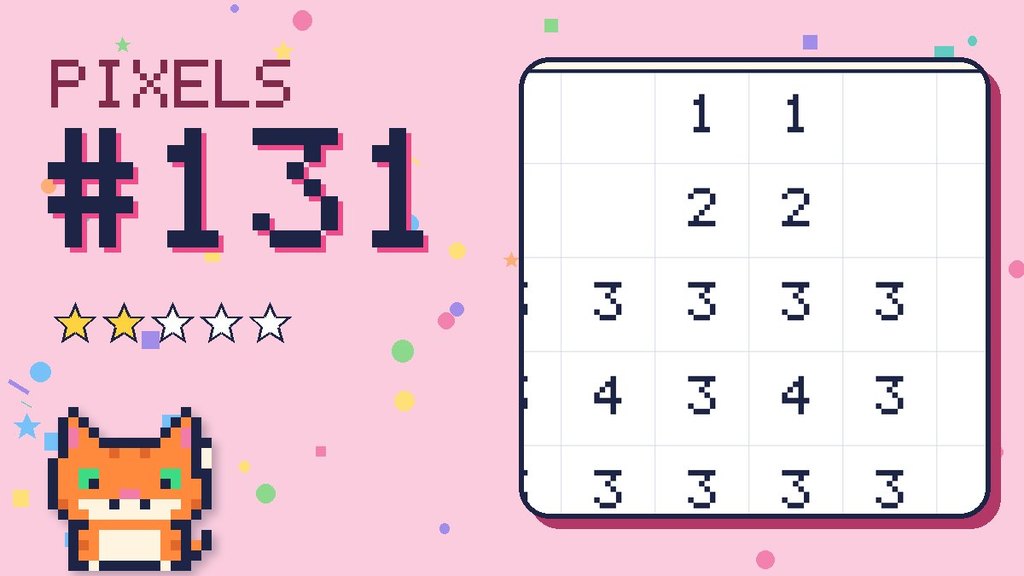 Pixel Puzzle 131 card