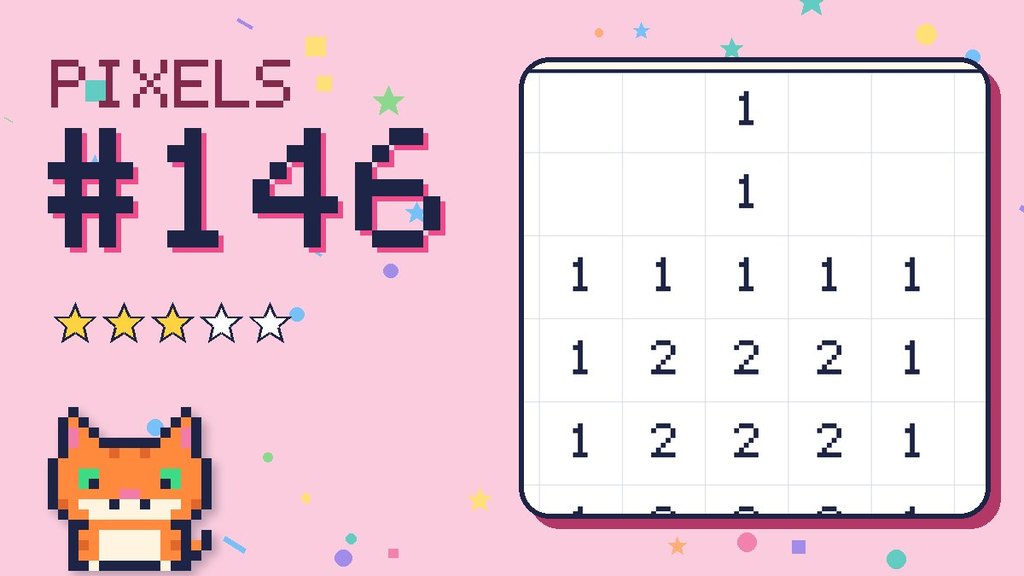 Pixel Puzzle 146 card