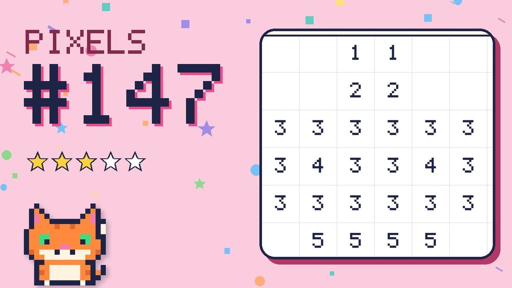 Pixel Puzzle 147 card