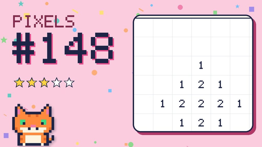 Pixel Puzzle 148 card