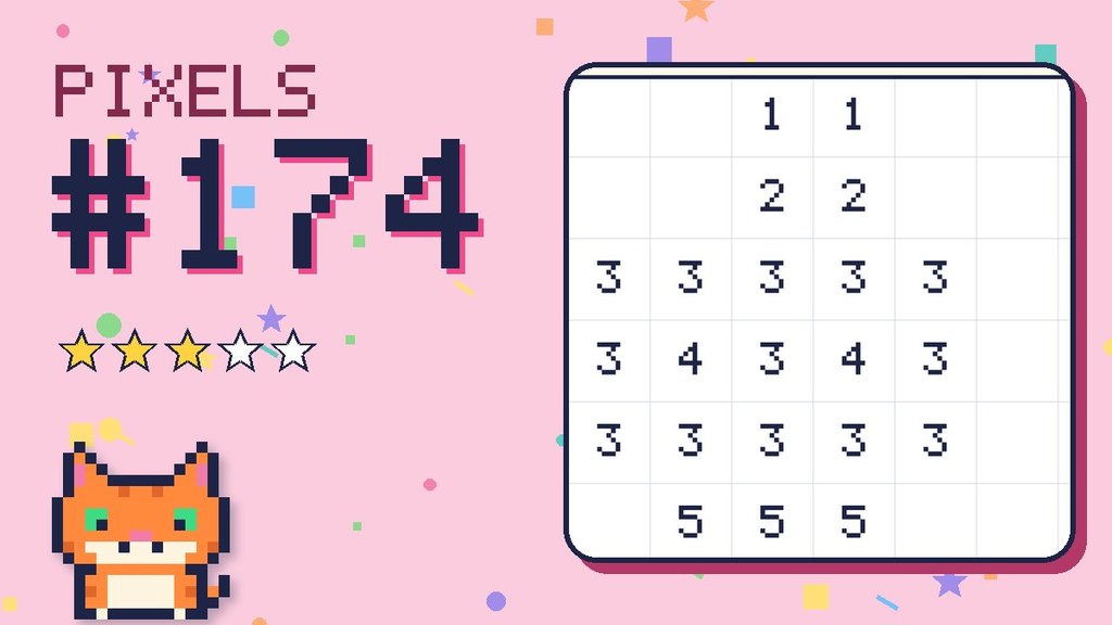 Pixel Puzzle 174 card