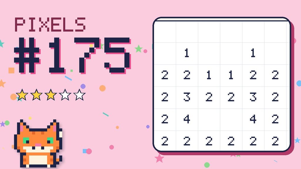 Pixel Puzzle 175 card