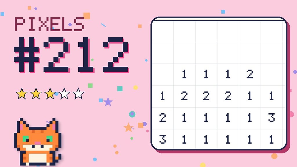 Pixel Puzzle 212 card