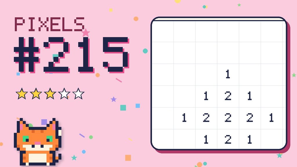 Pixel Puzzle 215 card