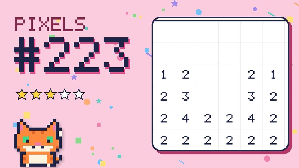 Pixel Puzzle 223 card