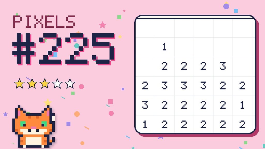 Pixel Puzzle 225 card
