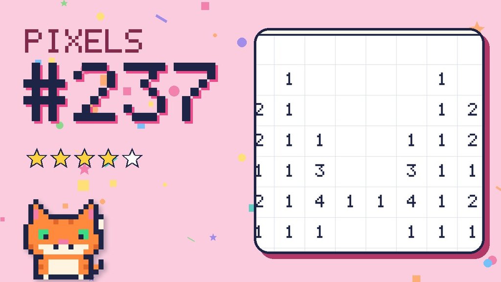 Pixel Puzzle 237 card