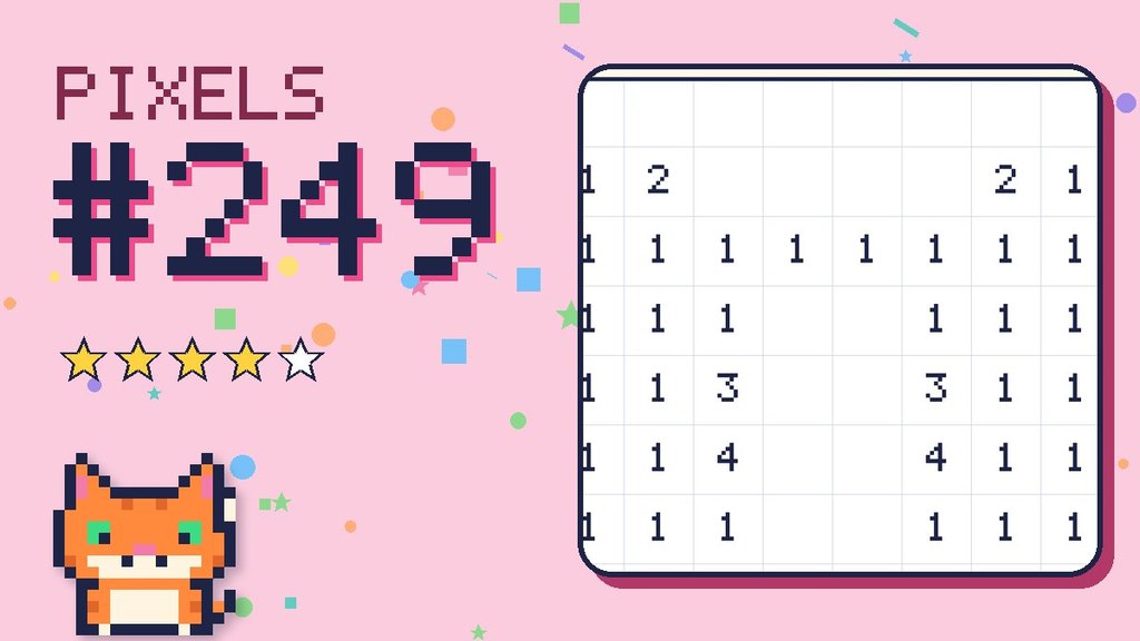 Pixel Puzzle 249 card