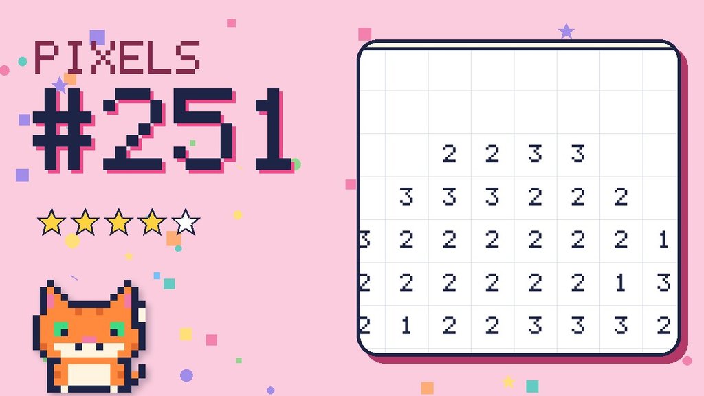 Pixel Puzzle 251 card