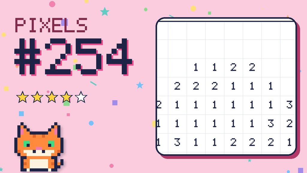 Pixel Puzzle 254 card
