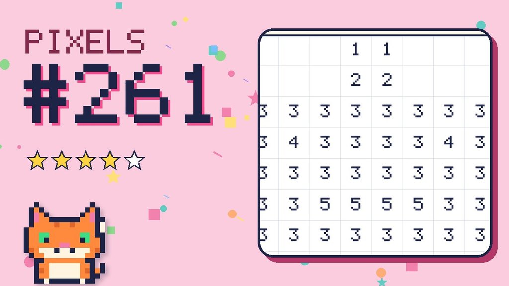 Pixel Puzzle 261 card