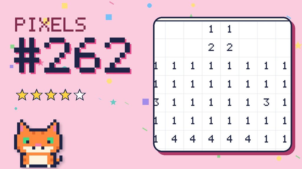 Pixel Puzzle 262 card