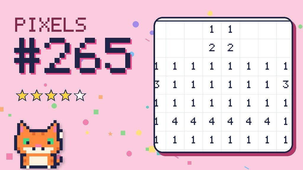 Pixel Puzzle 265 card