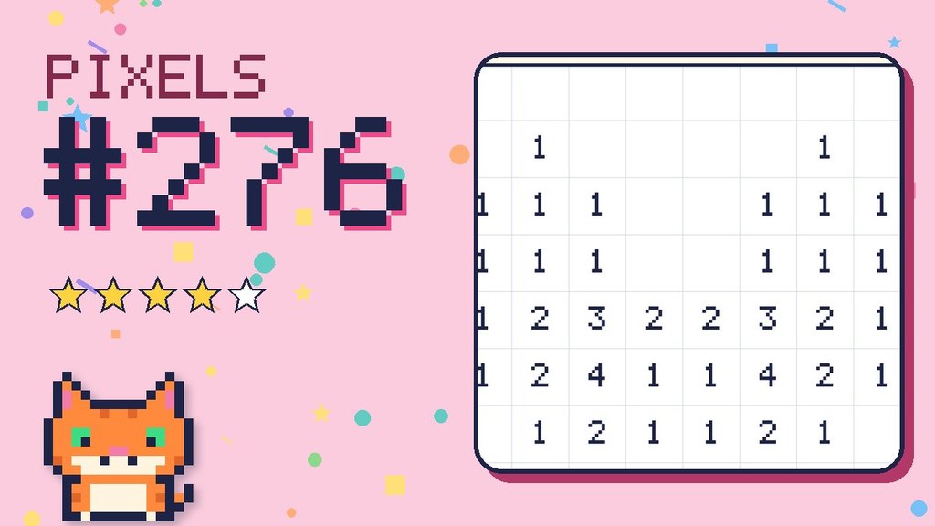 Pixel Puzzle #276