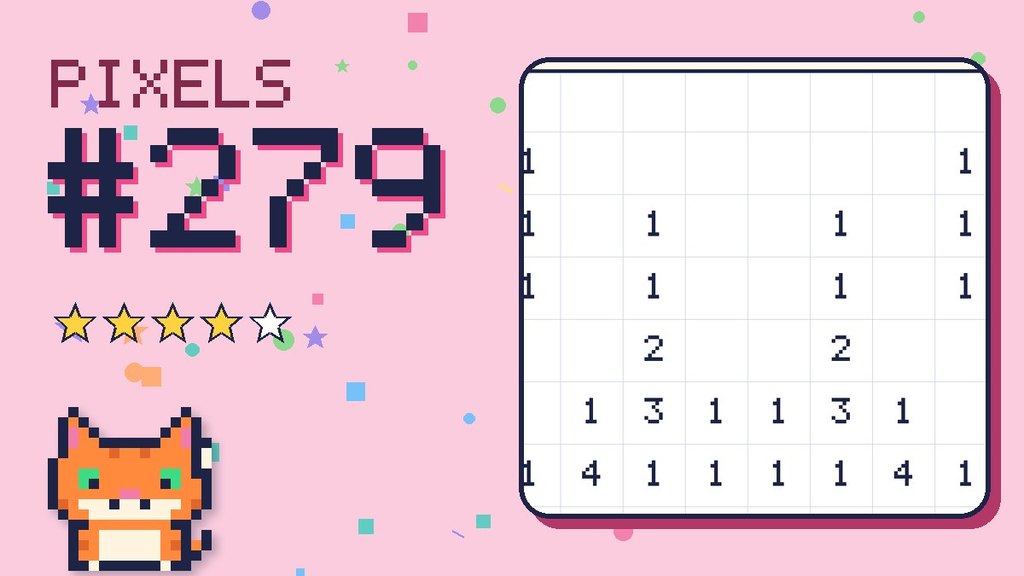 Pixel Puzzle 279 card