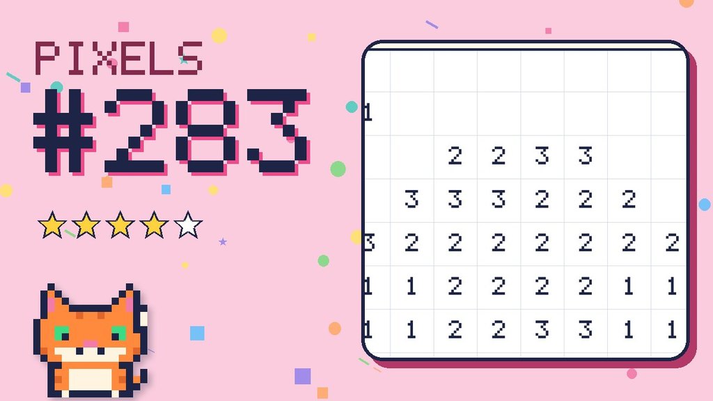 Pixel Puzzle 283 card