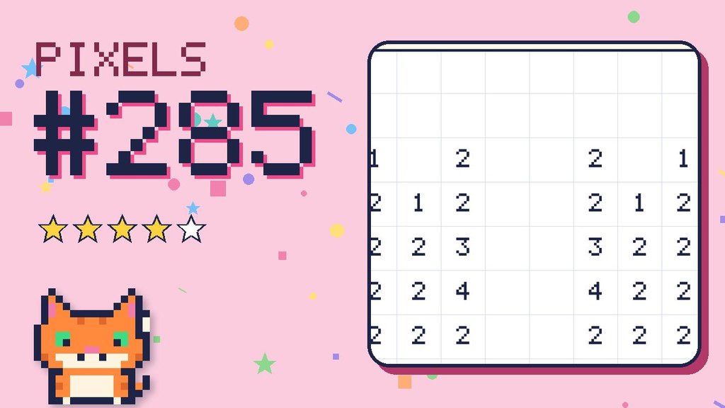 Pixel Puzzle 285 card