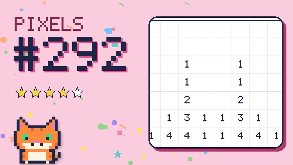 Pixel Puzzle 292 card
