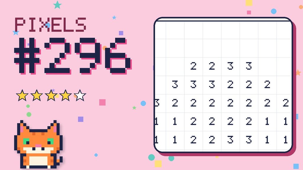 Pixel Puzzle #296
