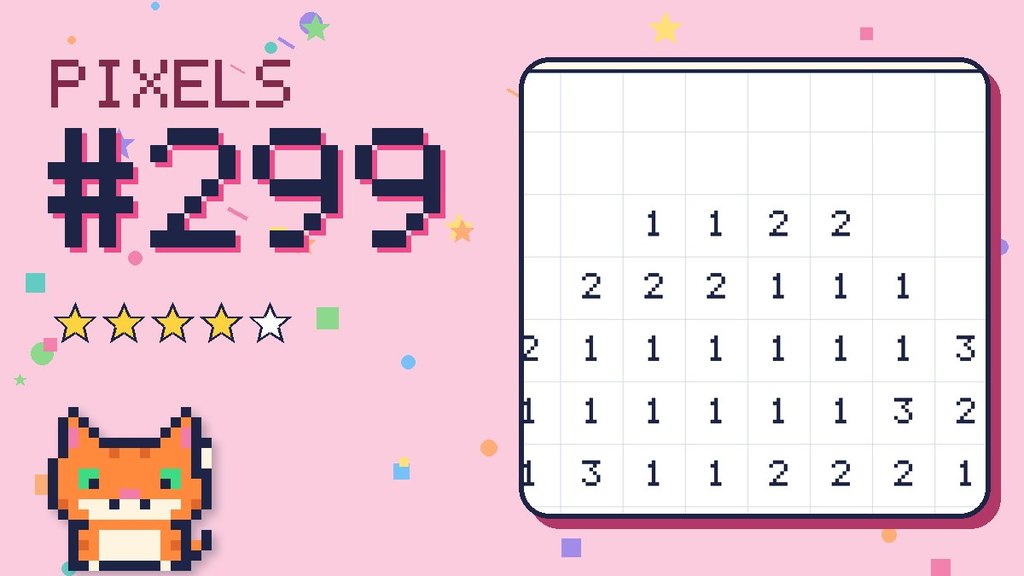 Pixel Puzzle 299 card