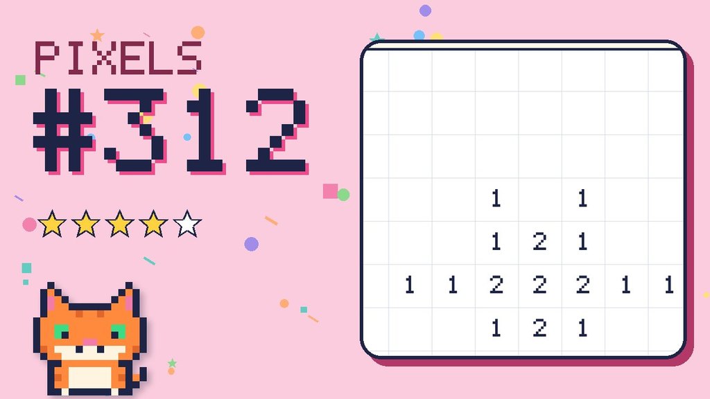 Pixel Puzzle 312 card