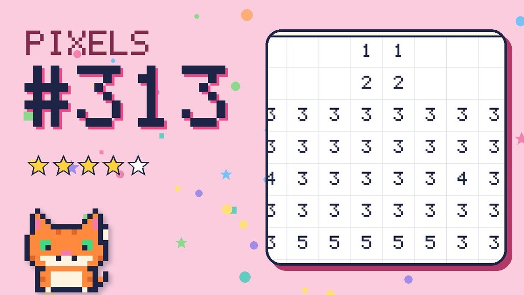 Pixel Puzzle 313 card