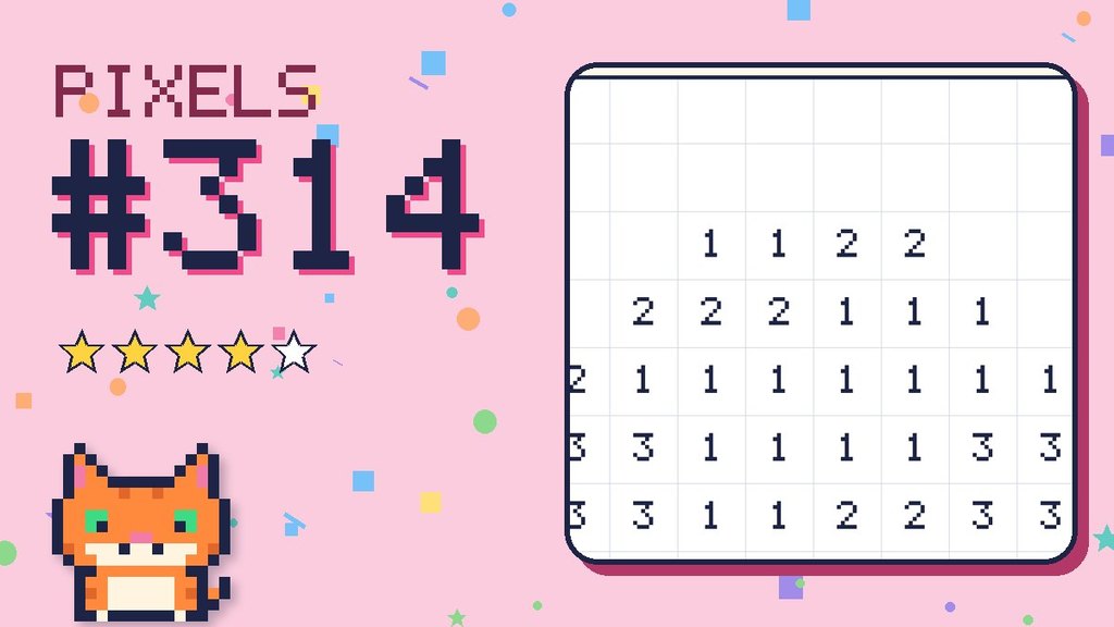Pixel Puzzle 314 card