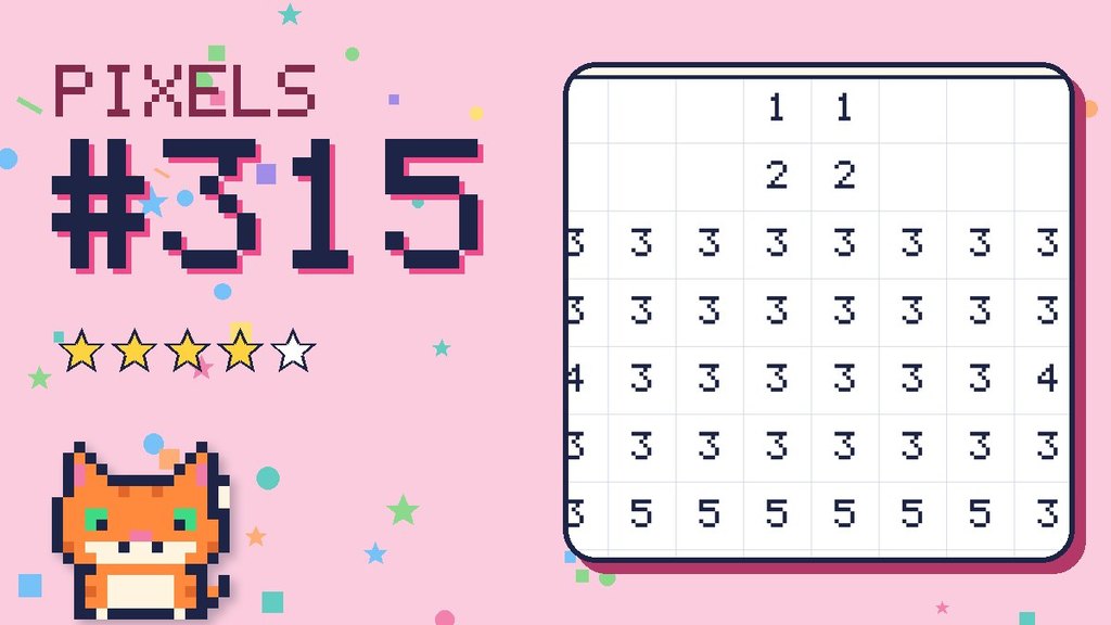 Pixel Puzzle 315 card