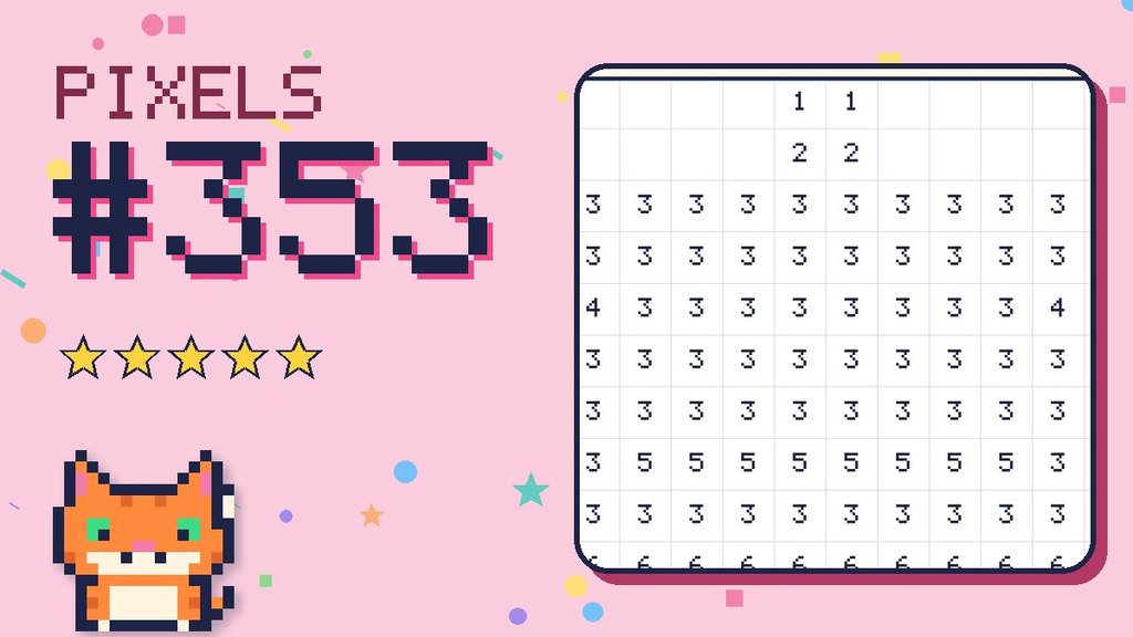 Pixel Puzzle 353 card