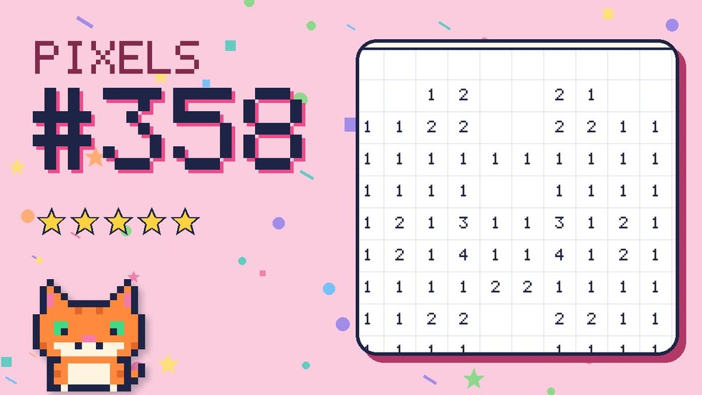 Pixel Puzzle 358 card
