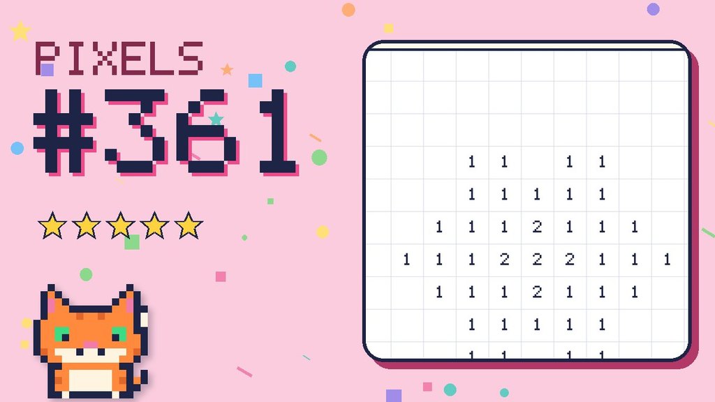 Pixel Puzzle 361 card