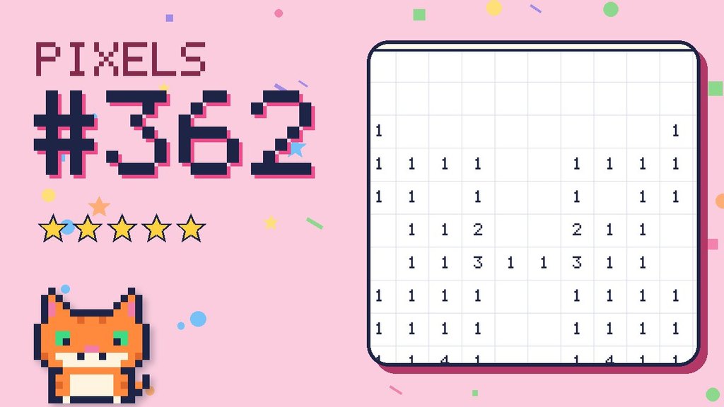Pixel Puzzle 362 card