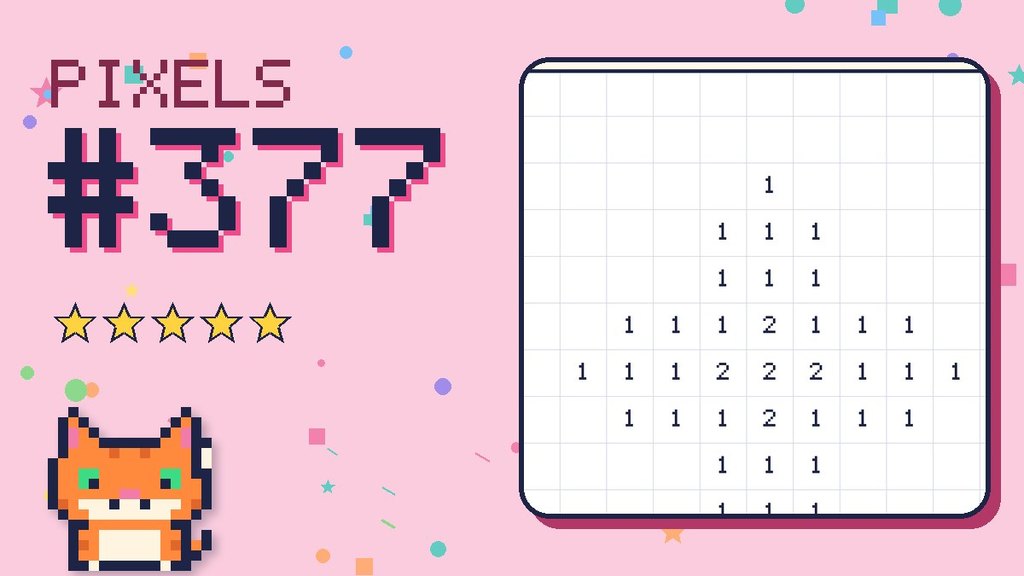 Pixel Puzzle #377