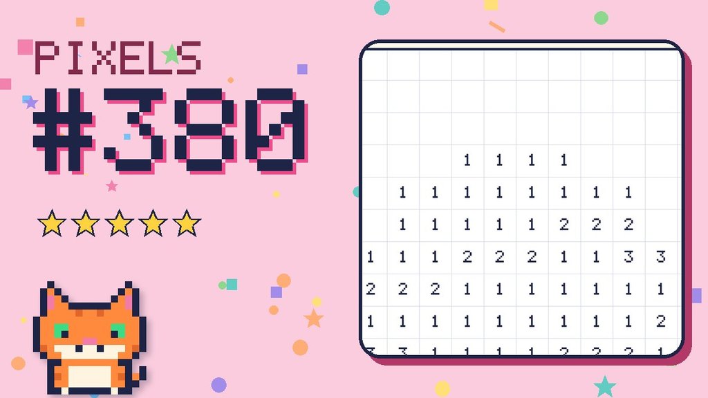 Pixel Puzzle #380