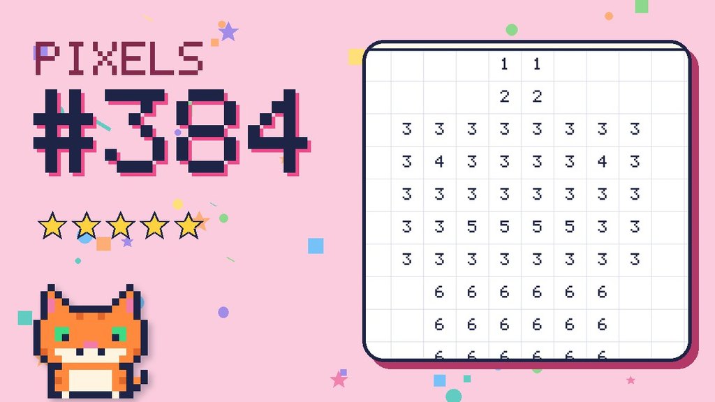 Pixel Puzzle #384