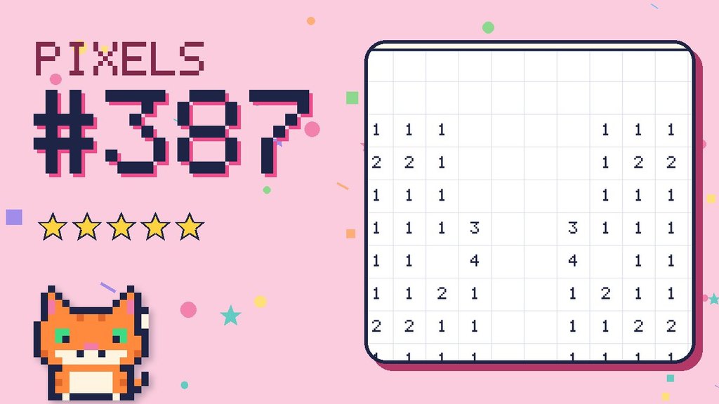 Pixel Puzzle #387