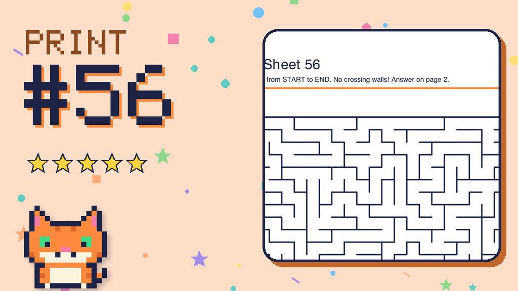 Maze Sheet 56 (24 × 24)