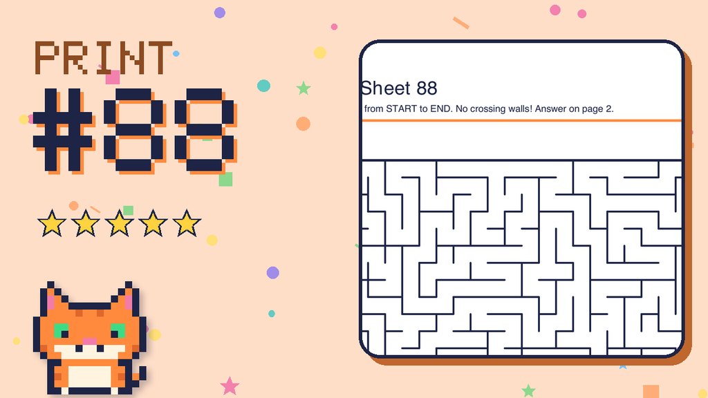 Maze Sheet 88 (24 × 24)