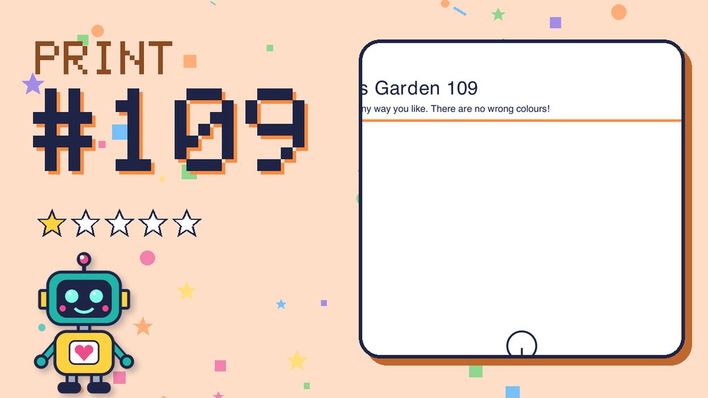 Beep's Garden 109 card