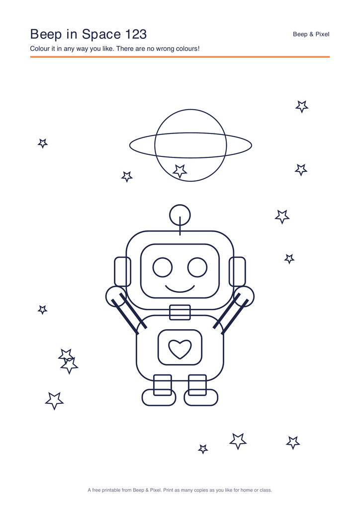 Preview of Beep in Space 123
