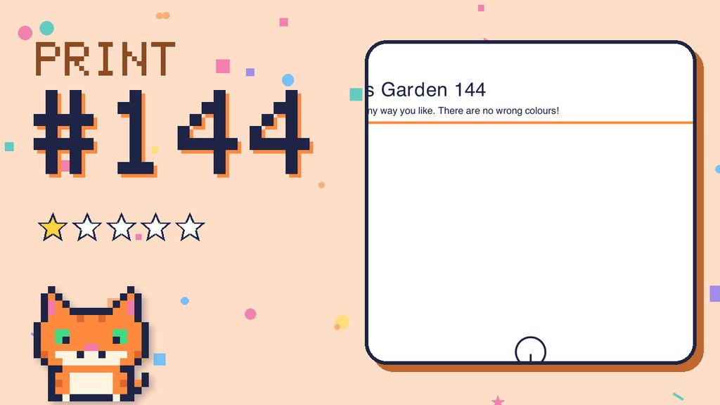 Beep's Garden 144 card