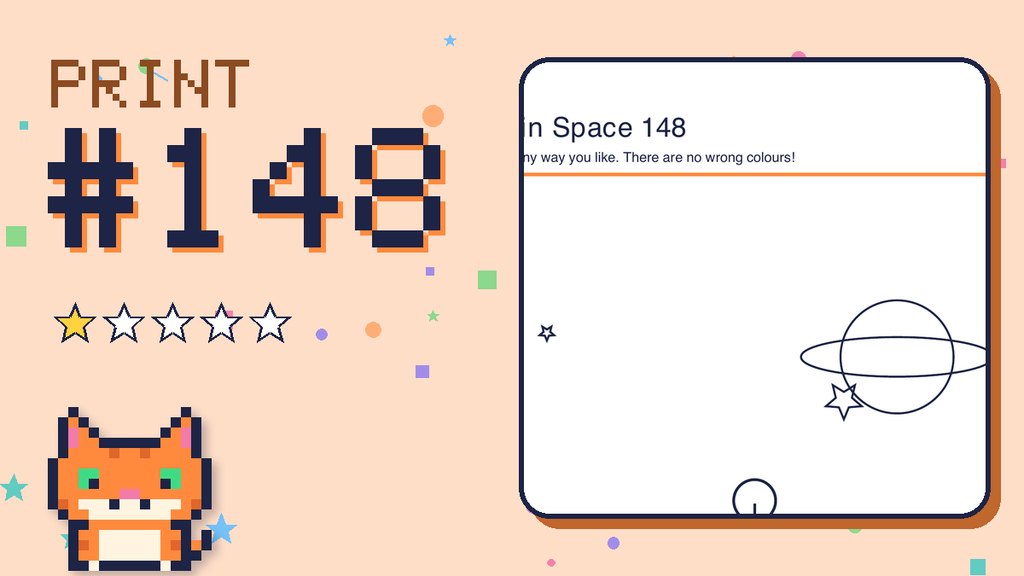 Beep in Space 148 card