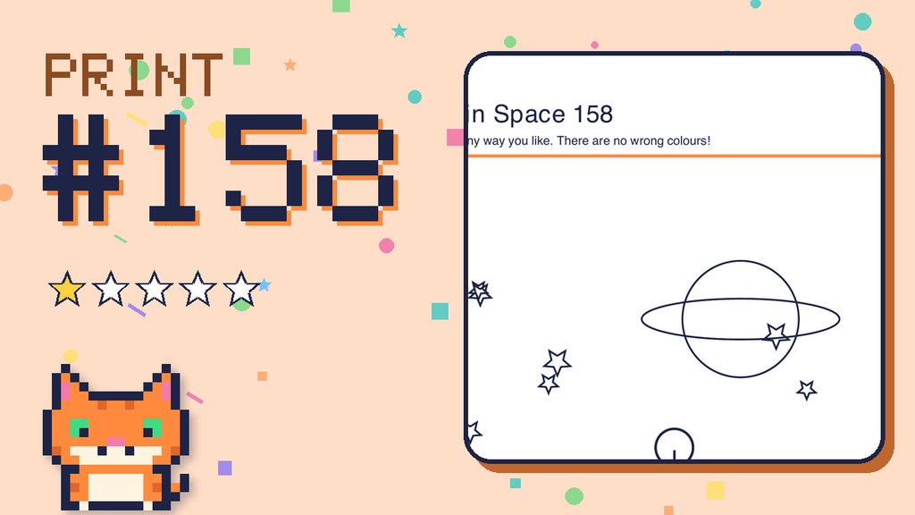 Beep in Space 158 card