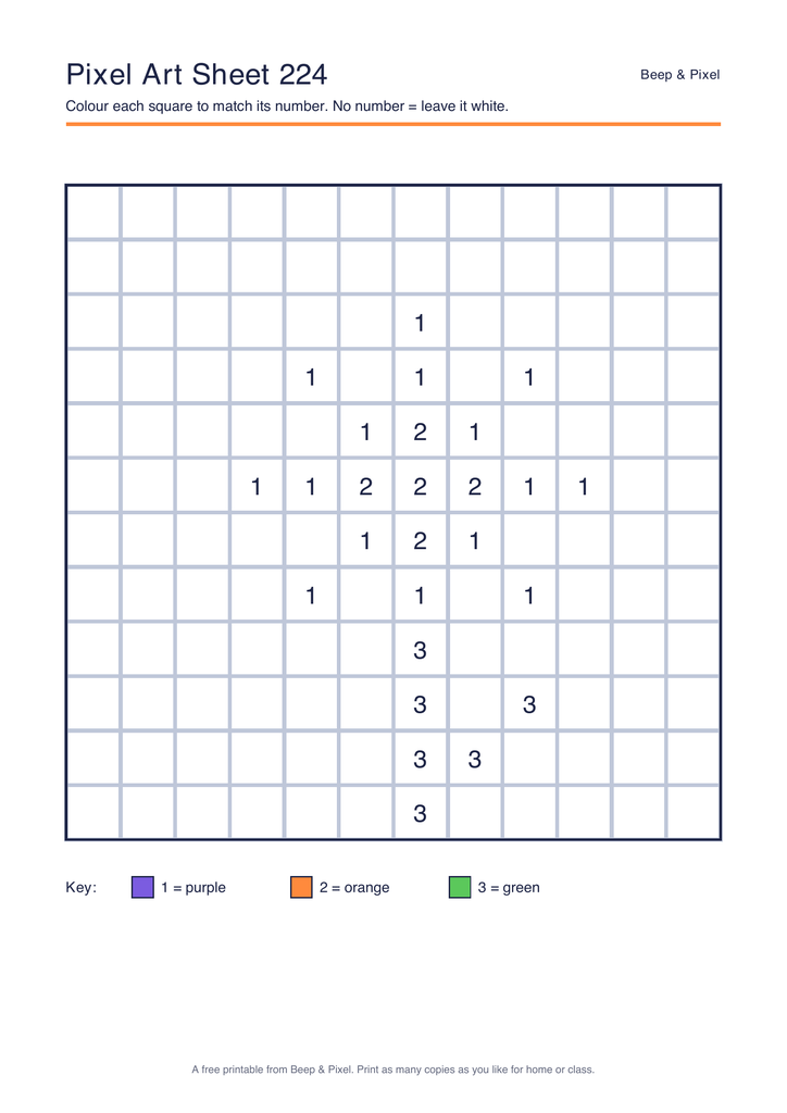 Preview of Pixel Art Sheet 224
