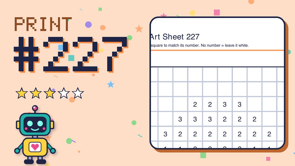 Pixel Art Sheet 227 card