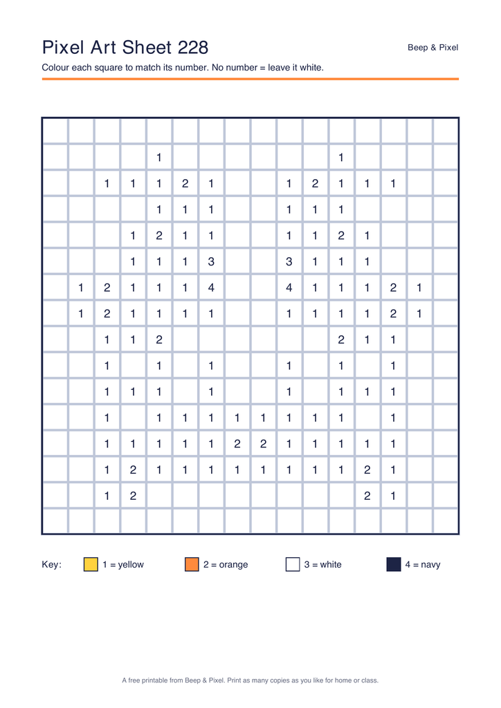 Preview of Pixel Art Sheet 228