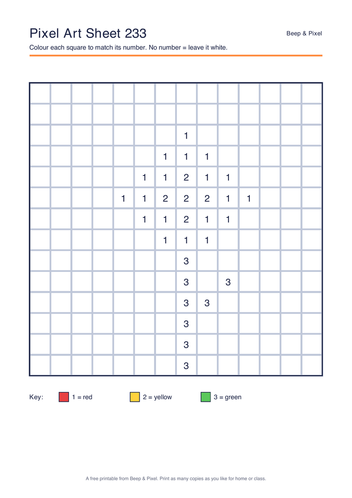 Preview of Pixel Art Sheet 233