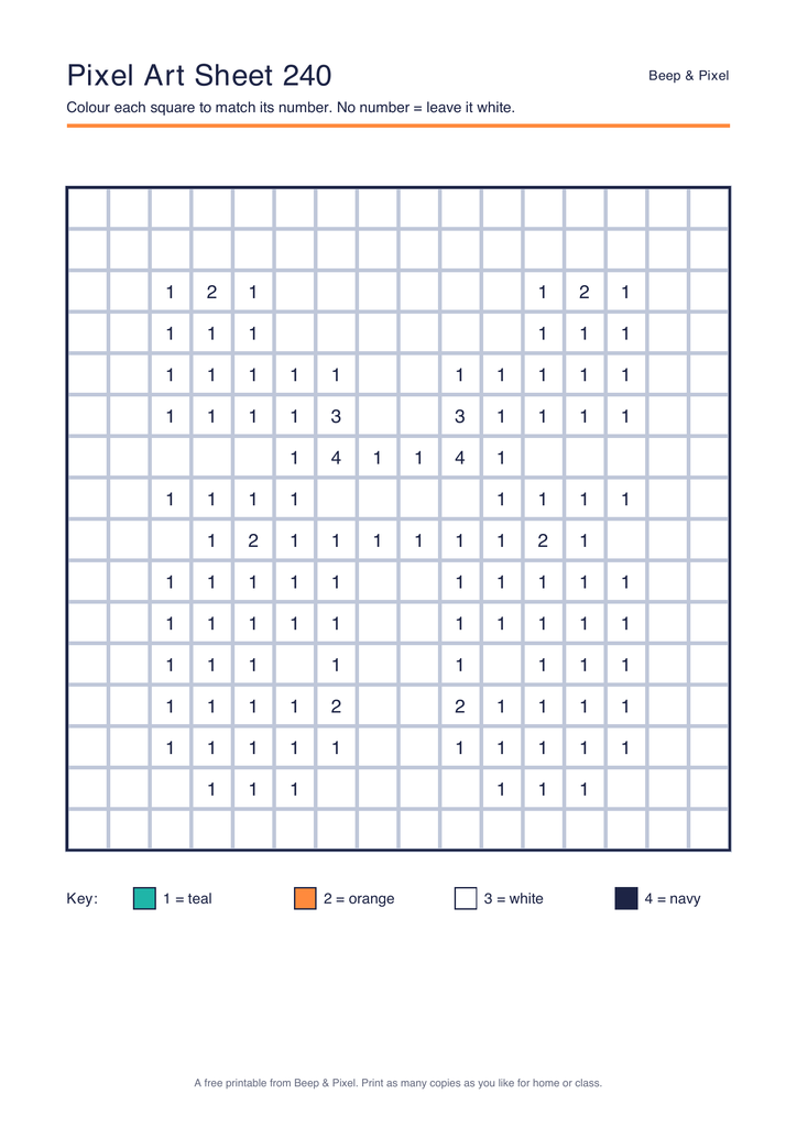 Preview of Pixel Art Sheet 240