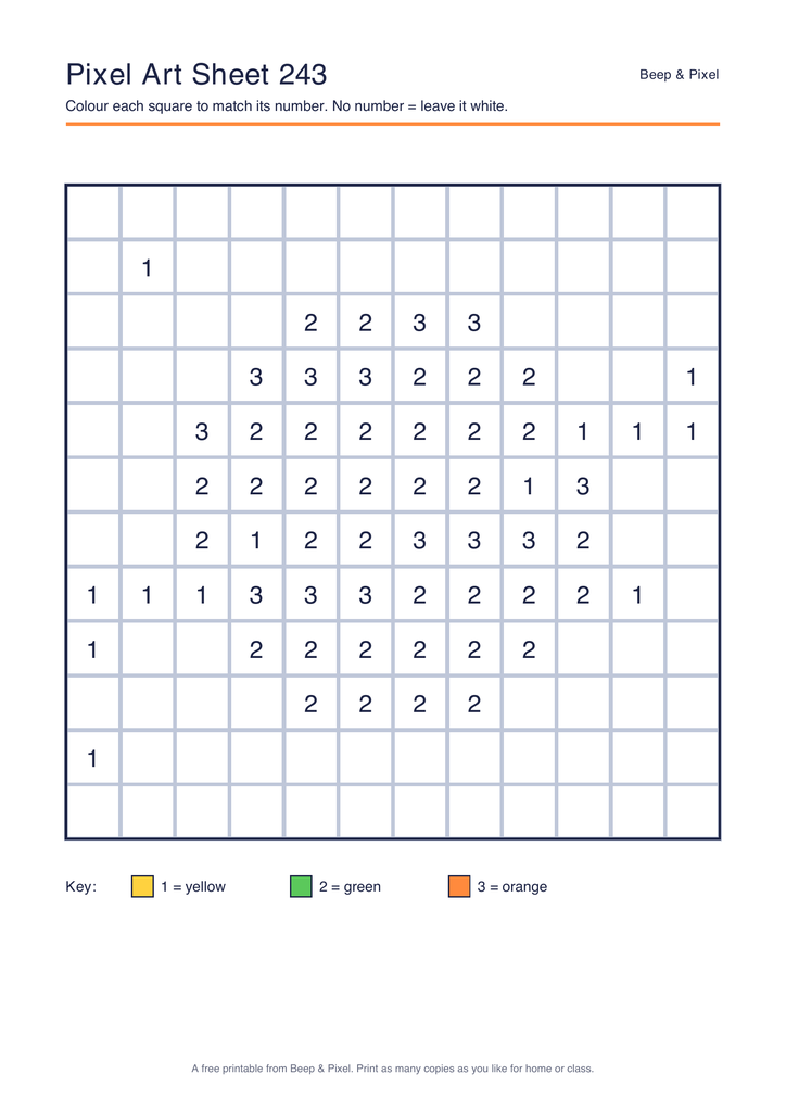 Preview of Pixel Art Sheet 243